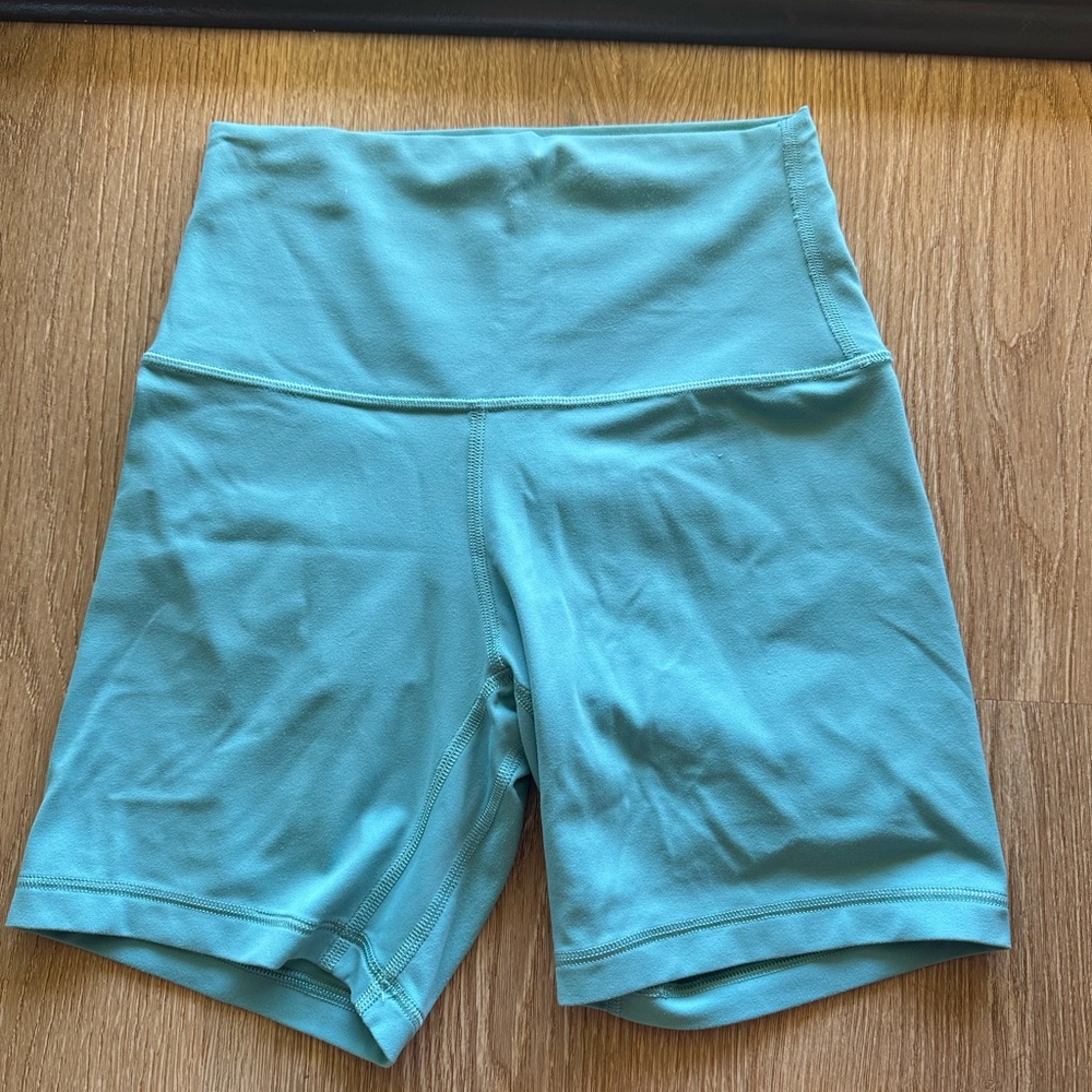 Blue Lululemon Align Shorts